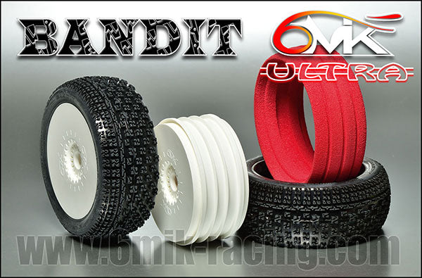 Bandit Tyres in 21/40 compound + rims + Inserts (pair)