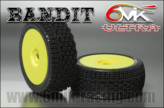 Bandit  Tyres glued on rims - 21/40 compound (pair)