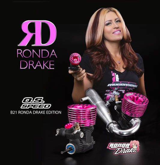 O.S. SPEED B21 RONDA DRAKE EDITION + Escape Completo Inline TB03 EFRA2155 ＆ MB01-75